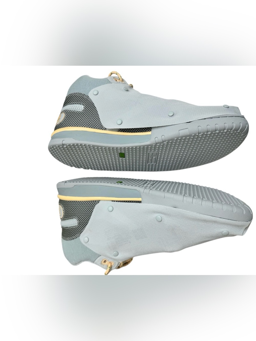 Nike Men's Mint Green and Gold Slip-On Sneaker - Picture 5 of 14